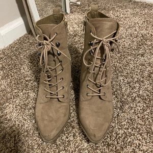 American Eagle Lace up Ankle Booties